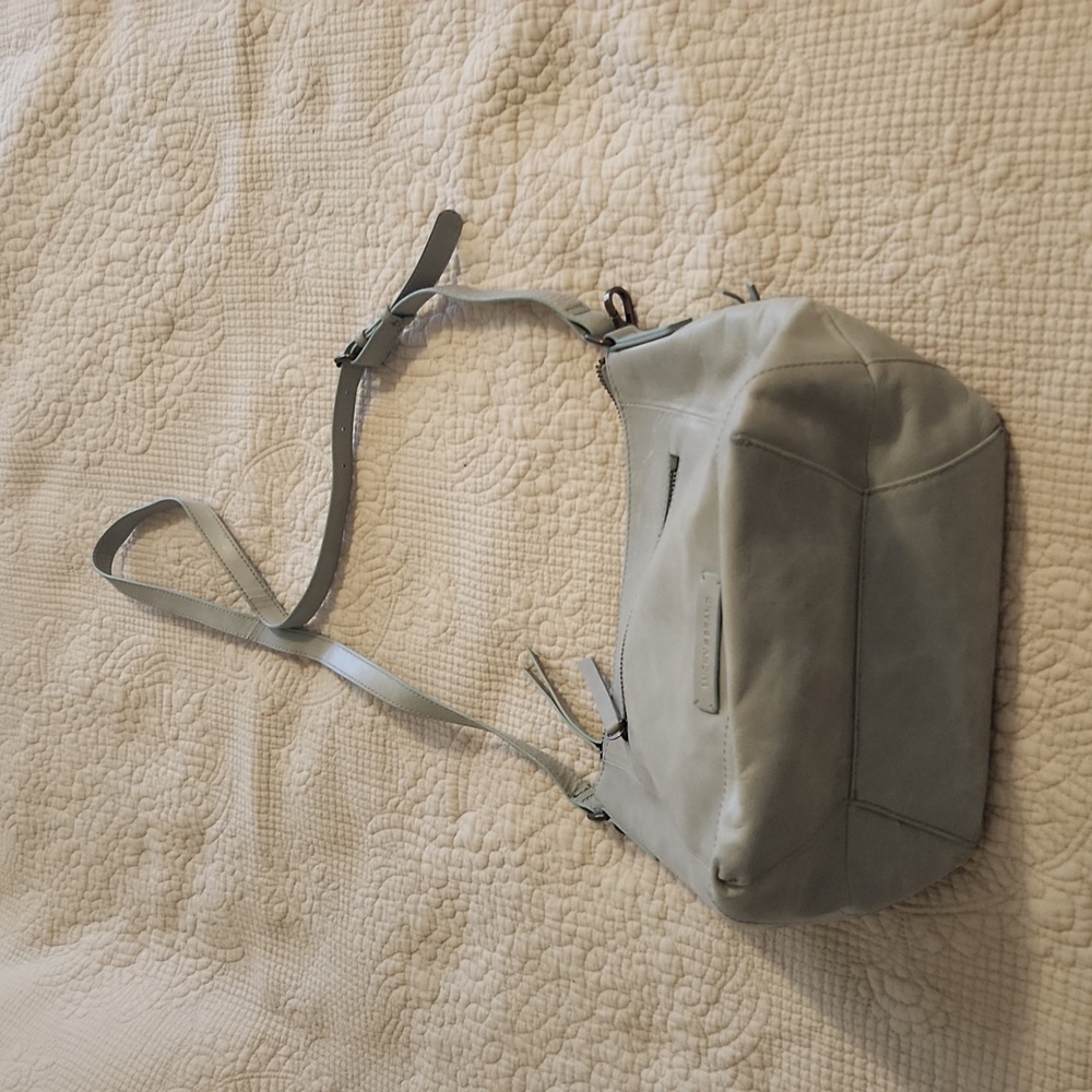 Lucky brand light blue leather cross body excellent condition